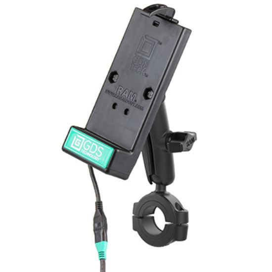 GDS® Powered Phone Dock with RAM® Torque™ Large Rail Base