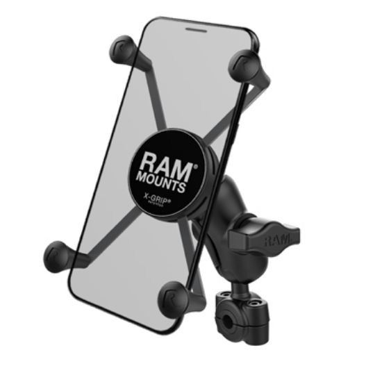 RAM® X-Grip® Large Phone Mount with RAM® Torque™ Small Rail Base