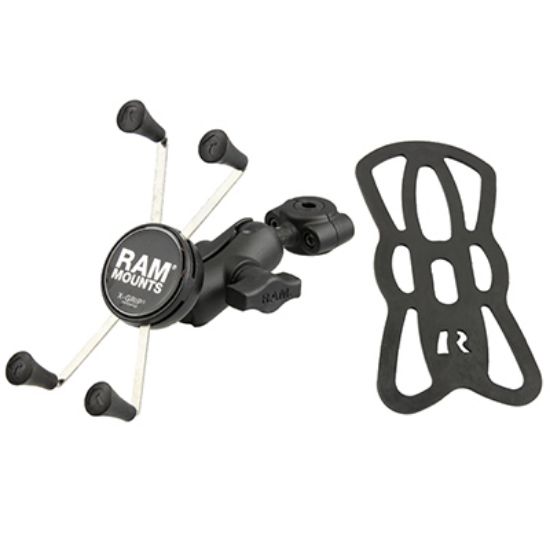 RAM® X-Grip® Large Phone Mount with RAM® Torque™ Small Rail Base