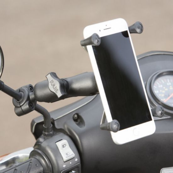 RAM® X-Grip® Large Phone Mount with RAM® Torque™ Small Rail Base