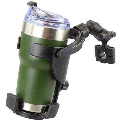 Pokaż szczegóły dla RAM® Level Cup™ XL 32ox Drink Holder with RAM® Torque™ Medium Rail Base RAM® Level Cup™ XL 32ox Drink Holder with RAM® Torque™ Medium Rail Base