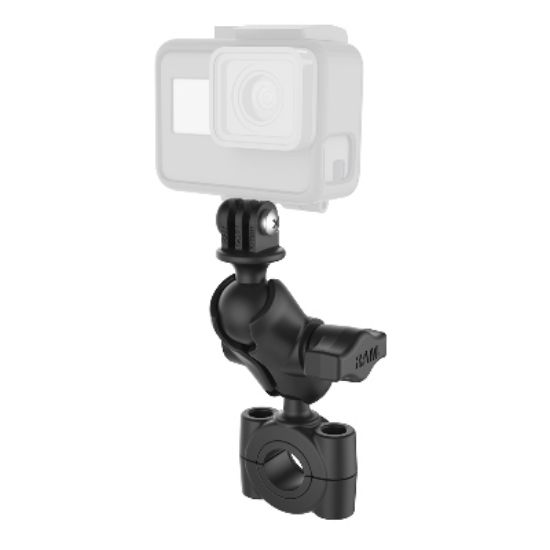 RAM® Torque™ Medium Rail Base with Universal Action Camera Adapter