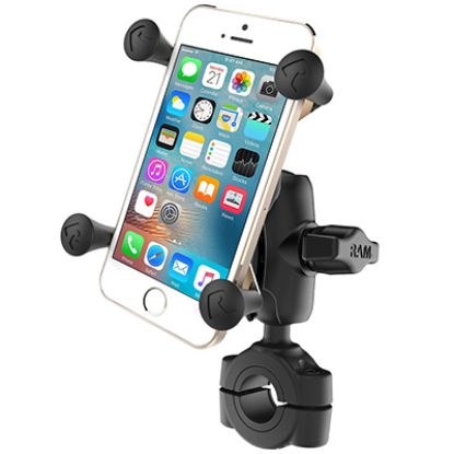 Pokaż szczegóły dla RAM® X-Grip® Phone Mount with RAM® Torque™ Medium Rail Base RAM® X-Grip® Phone Mount with RAM® Torque™ Medium Rail Base