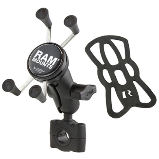 RAM® X-Grip® Phone Mount with RAM® Torque™ Medium Rail Base