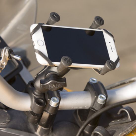 RAM® X-Grip® Phone Mount with RAM® Torque™ Medium Rail Base