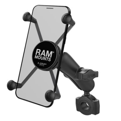 Pokaż szczegóły dla RAM® X-Grip® Large Phone Mount with RAM® Torque™ Medium Rail Base RAM® X-Grip® Large Phone Mount with RAM® Torque™ Medium Rail Base