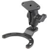 RAM® Small Gas Tank Mount with Diamond Plate