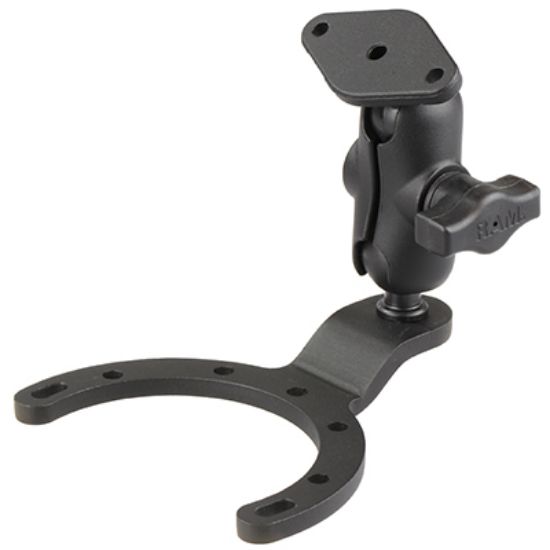 RAM® Large Gas Tank Mount with Diamond Plate