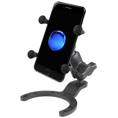 Pokaż szczegóły dla RAM® X-Grip® Phone Mount with Large Gas Tank Base RAM® X-Grip® Phone Mount with Large Gas Tank Base