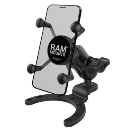 Pokaż szczegóły dla RAM® X-Grip® Phone Mount with Large Gas Tank Base RAM® X-Grip® Phone Mount with Large Gas Tank Base