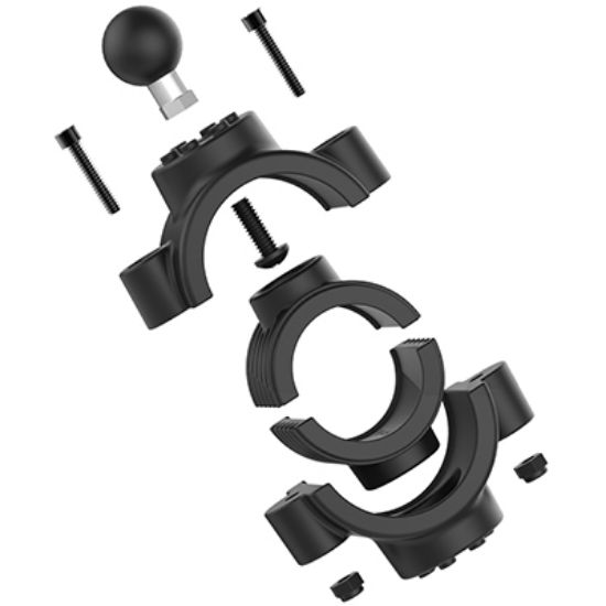 RAM® Torque™ 1 1" - 2" Diameter Rail Base