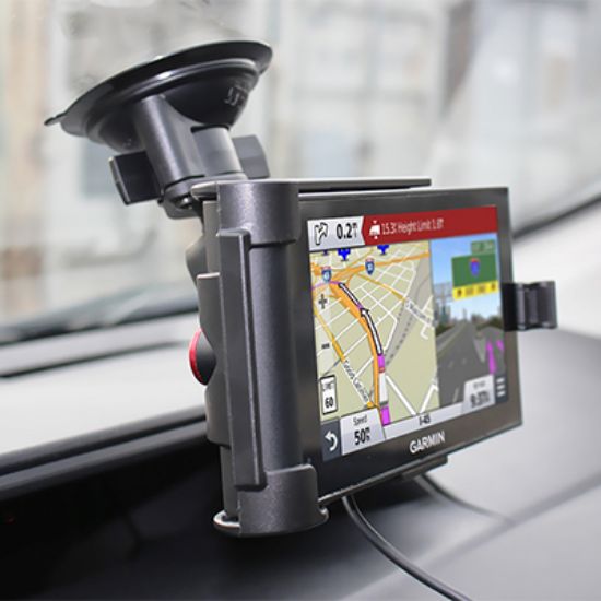 RAM® EZ-Roll'r™ Locking Cradle with Ball for Garmin nuviCam and dezlCam