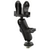 RAM® Track Ball™ Double Ball Mount for Lowrance Hook2 Series