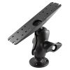 RAM® Large Marine Electronics Mount with Jam Nut
