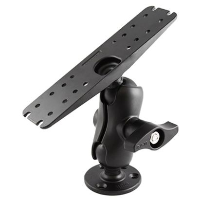 Pokaż szczegóły dla RAM® Large Marine Electronics Mount with Jam Nut RAM® Large Marine Electronics Mount with Jam Nut