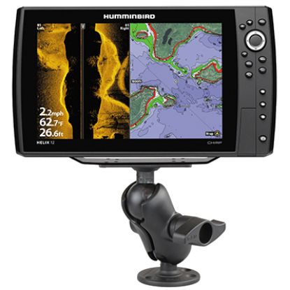 Pokaż szczegóły dla RAM® Drill-Down Double Ball Mount for Humminbird Helix 8, 9, 10 & 12 RAM® Drill-Down Double Ball Mount for Humminbird Helix 8, 9, 10 & 12