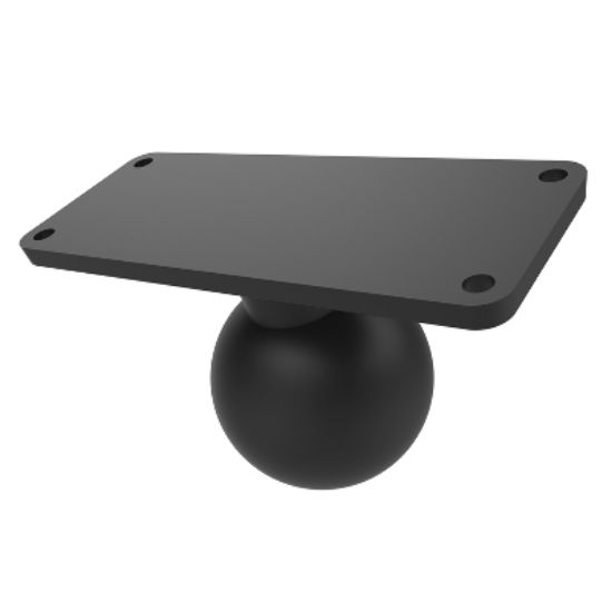 RAM® Ball Base with 1.5" x 4.5" 4-Hole Pattern