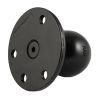 RAM® Large Round Plate with Ball & Steel Reinforced Bolt
