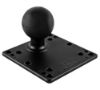 RAM® Steel Reinforced 100x100mm VESA Plate with Ball