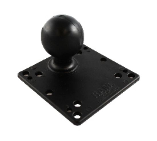RAM® Steel Reinforced 100x100mm VESA Plate with Ball