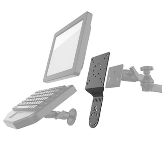 RAM® Short Accessory/Display Bracket