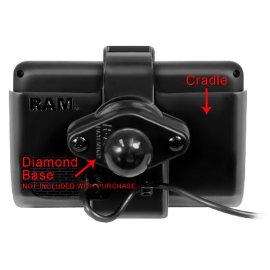 RAM® EZ-Roll'r™ Cradle for Garmin dezl™ 560LMT & 560LT