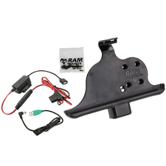 RAM® EZ-Roll'r™ Powered Cradle for Samsung Tab Active 8.0 with Charger