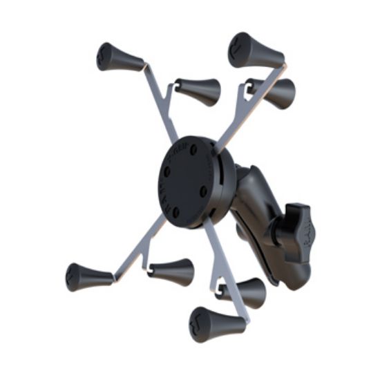 RAM® X-Grip® Universal Holder for 7"-8" Tablets with Double Socket Arm