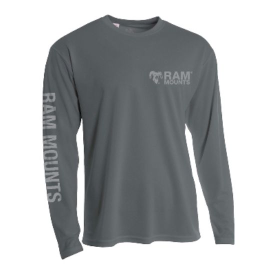 RAM® Long Sleeve Birds Eye Mesh Shirt Size XXL