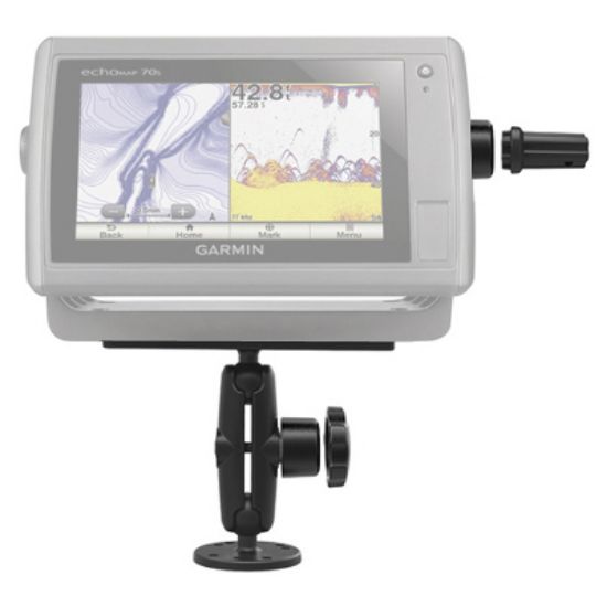 RAM® Pin-Lock™ Universal Marine Electronic Mount with Gimbal Knob