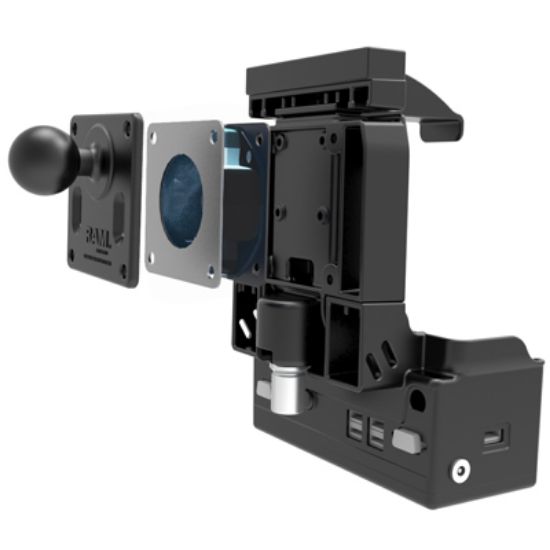 RAM® Shock Buster™ Adapter with 75mm VESA Hole Pattern