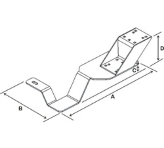 RAM® No-Drill™ Vehicle Base for '95-01 Chevy S-10 blazer + More