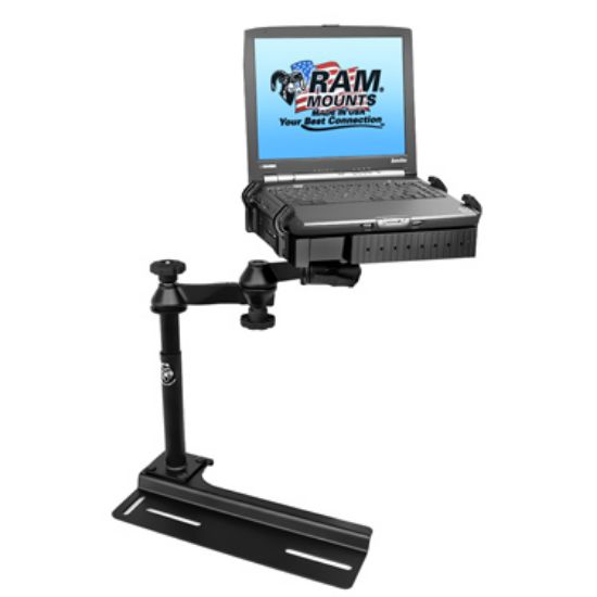RAM® No-Drill™ Laptop Mount for '91-11 Ford Crown Victoria + More