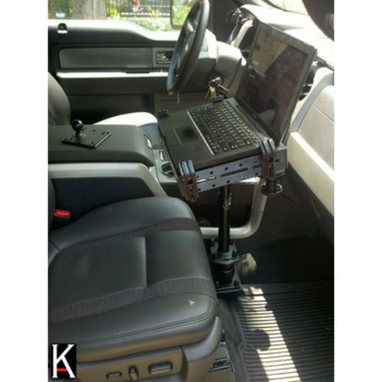 RAM® No-Drill™ Laptop Mount for '04-14 Ford F-150 + More