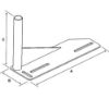 RAM® No-Drill™ Vehicle Base for '91-11 Ford Crown Victoria + More