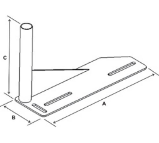 RAM® No-Drill™ Vehicle Base for '91-11 Ford Crown Victoria + More