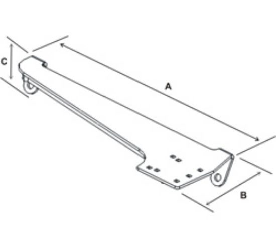 RAM® No-Drill™ Vehicle Base for '00-06 Toyota Tundra + More