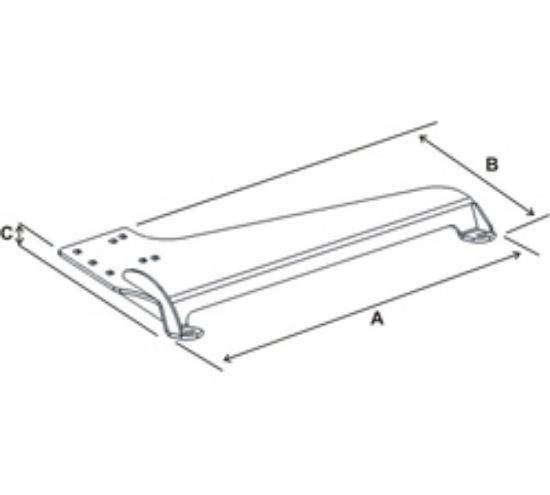 RAM® No-Drill™ Vehicle Base for '12-13 Toyota Tundra + More