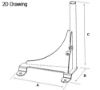 RAM® No-Drill™ Vehicle Base for '98-17 GMC Savana Van + More