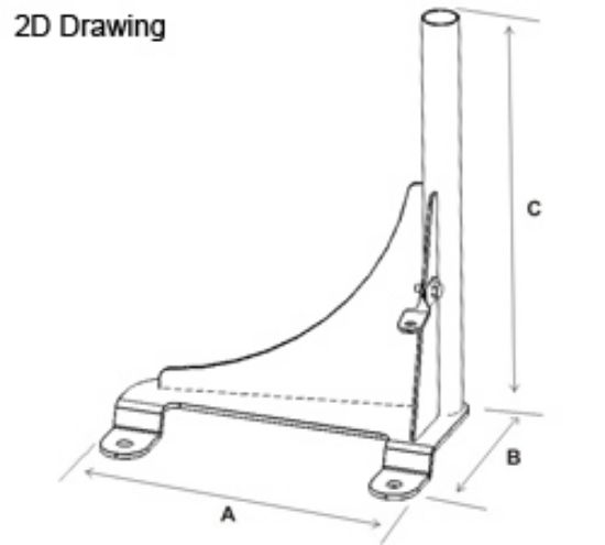 RAM® No-Drill™ Vehicle Base for '98-17 GMC Savana Van + More