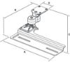 RAM® No-Drill™ Vehicle Base for '96-07 Dodge Grand Caravan + More