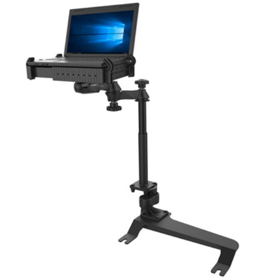 RAM® No-Drill™ Laptop Mount for '07-13 Chevrolet Silverado + More