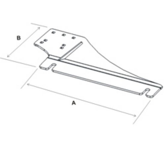 RAM® No-Drill™ Base for '06-10 Chevrolet Impala with Manual Seats