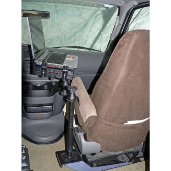 RAM® No-Drill™ Universal Laptop Mount for Heavy Duty Trucks