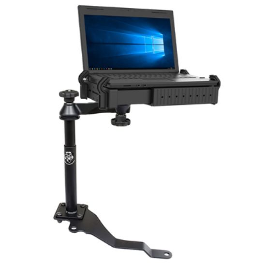 RAM® No-Drill™ Laptop Mount for '07-11 Jeep Wrangler