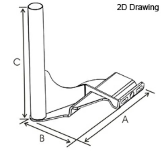 RAM® No-Drill™ Vehicle Base for '98-07 Volkswagen Beetle