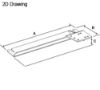 RAM® No-Drill™ Vehicle Base for '10-13 Ford Transit Connect + More