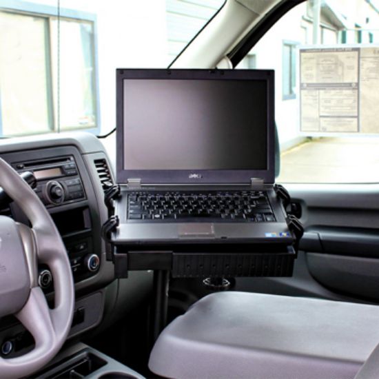 RAM® No-Drill™ Laptop Mount for '07-19 Toyota Tundra