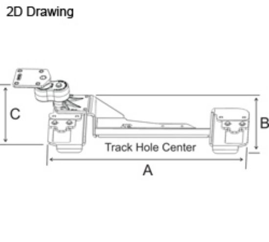 RAM® No-Drill™ Vehicle Base for '06-16 Chevrolet Impala (Police) + More