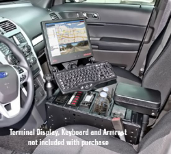 RAM® Tough-Box™ Complete Console for '13 Ford Police Interceptor Utility